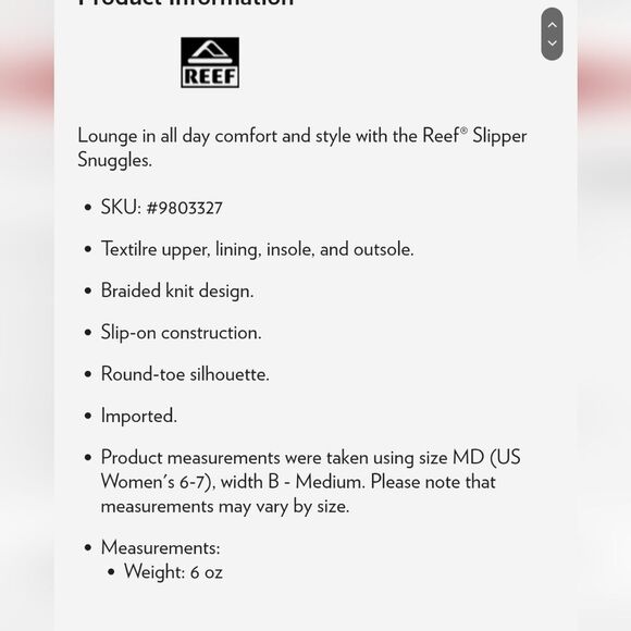 Reef Slipper Snuggles- Lilac - Picture 7 of 10